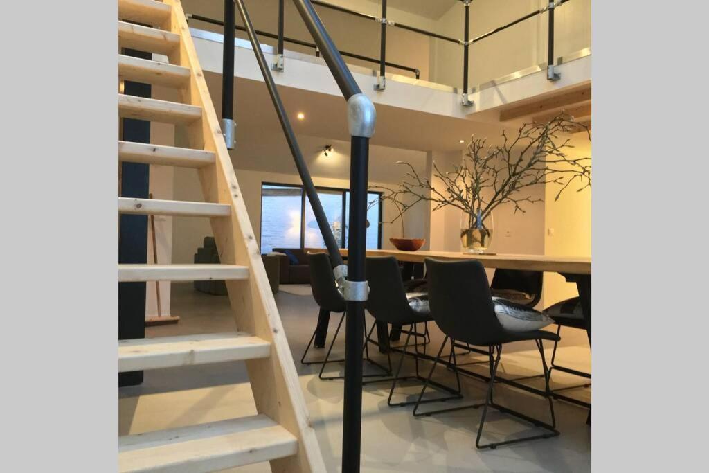 Luxe Vakantiehuis Met Sauna De Barn Bergen Luaran gambar