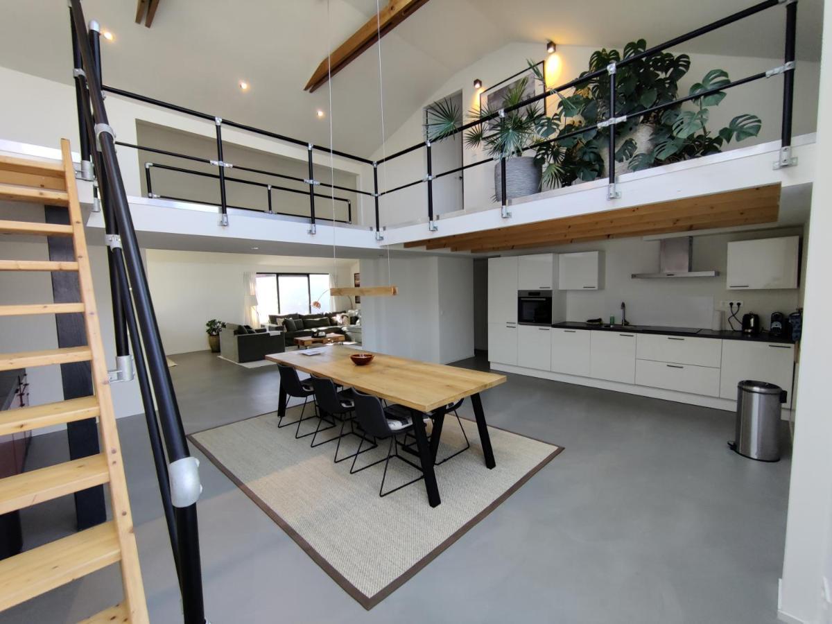 Luxe Vakantiehuis Met Sauna De Barn Bergen Luaran gambar